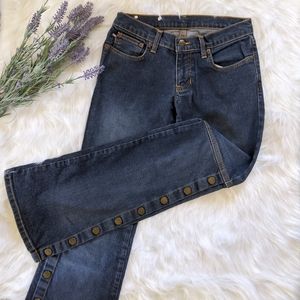 5/20 Ralph Lauren Stretch bootcut with snaps